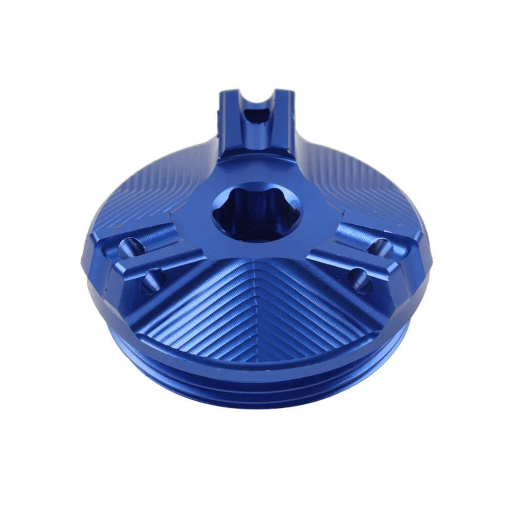 Blue Engine Oil Filler Plug Cap Cover for BMW R nineT, R1200 RT (2014-2020)