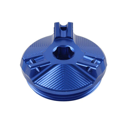 Blue Engine Oil Filler Plug Cap Cover for BMW R nineT, R1200 RT (2014-2020)