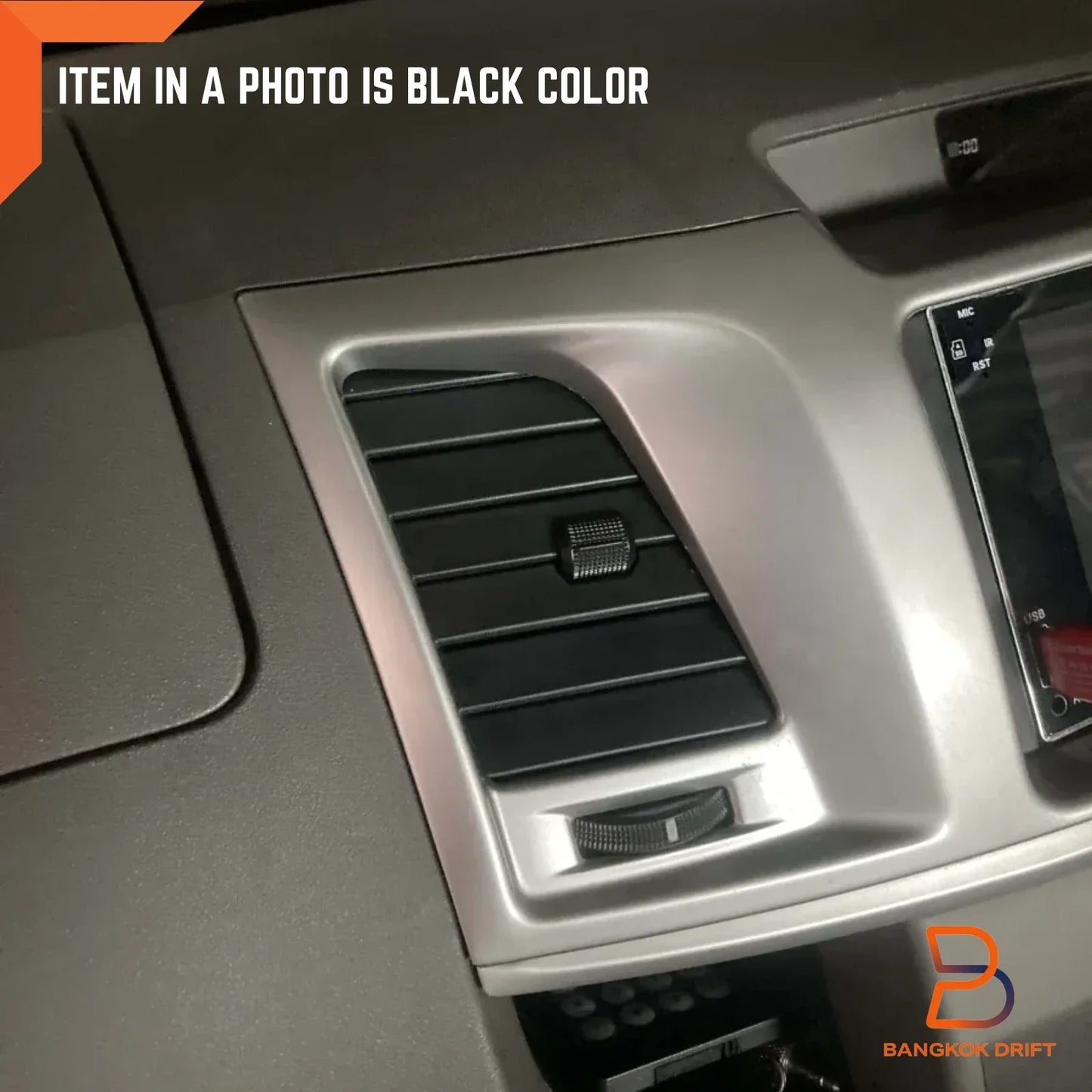 Black Left Center Air Vent Grille for Toyota Hilux Ute Vigo (2005-2014)