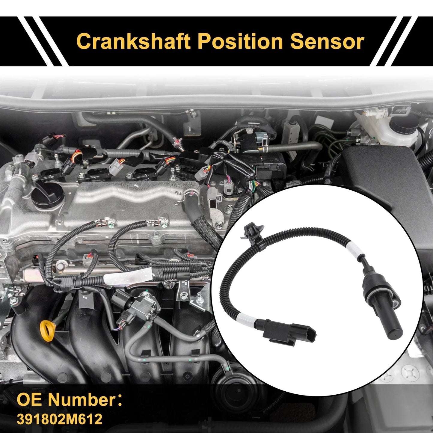 Crankshaft Position Sensor for Hyundai Accent (2020-2022)