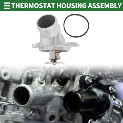 Engine Coolant Thermostat Housing for Mercedes-Benz C240 E320 E500 (2001-2005)
