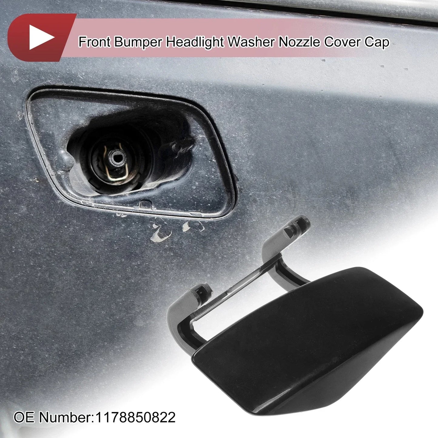 Front Right Washer Nozzle Cover for Mercedes-Benz CLA250 (2014-2019)