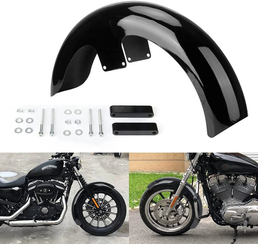 21" Wrap Front Fender for Harley Baggers Touring CVO Street Road Glide (2014-2023)