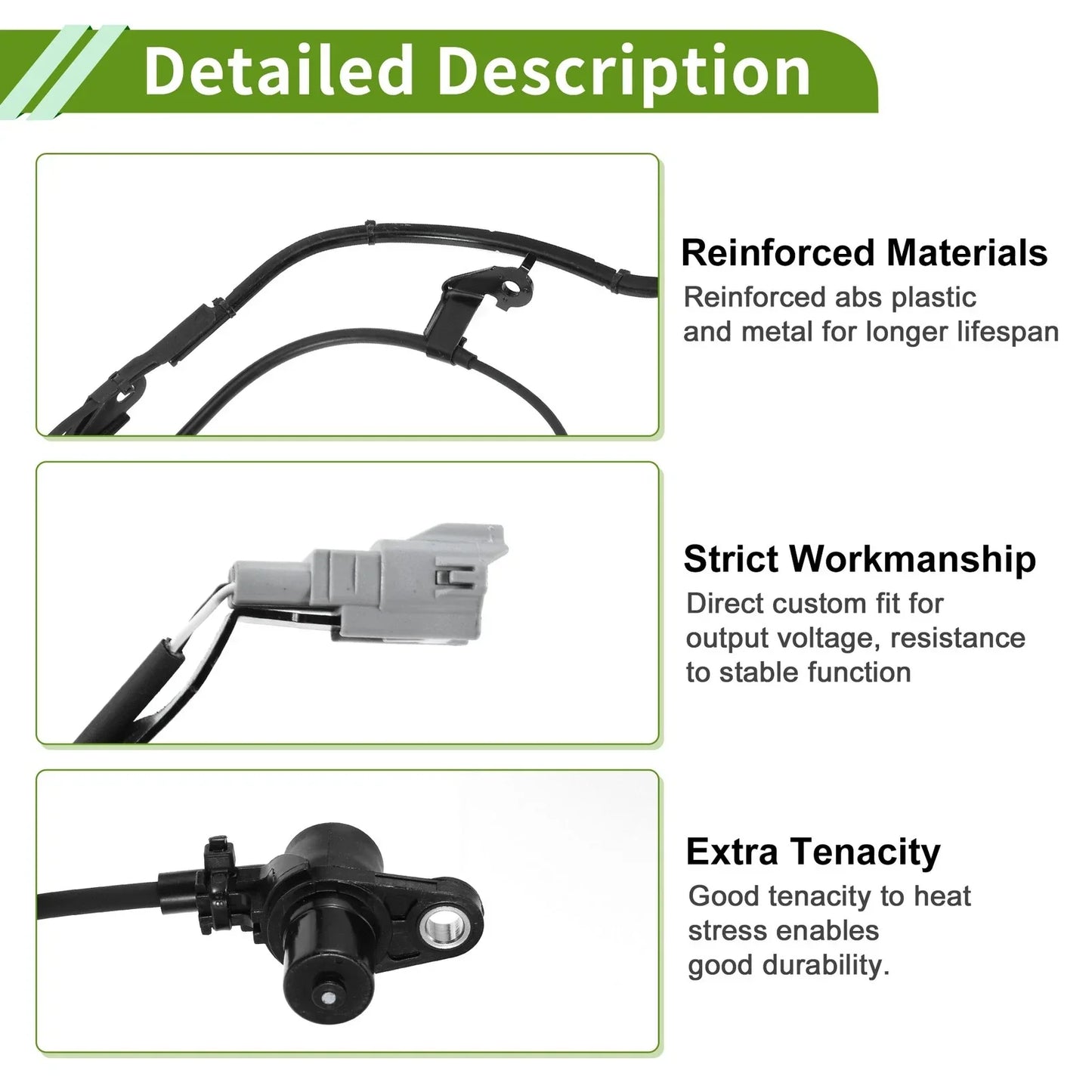 ABS Wheel Speed Sensor for Lexus RX330 (2004-2006) - 1 x Front Left
