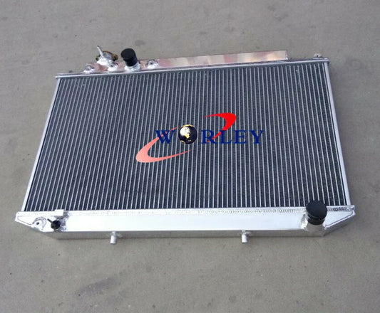 Aluminum Radiator & Fans for Toyota Cressida MK2 MX83 3.0L (1989-1993)