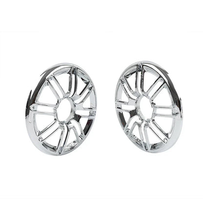 Chrome Rear Speaker Trim Grill Cover for Harley Electra Tri Glide (2009-2023)