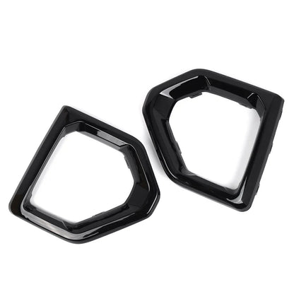 Fog Light Lamp Outer Bezel Cover Pair for GMC Sierra 1500 (2014-2018)