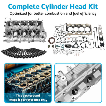 Cylinder Head Kit w/ Gaskets & Bolts for Mitsubishi Triton (2015-2023)