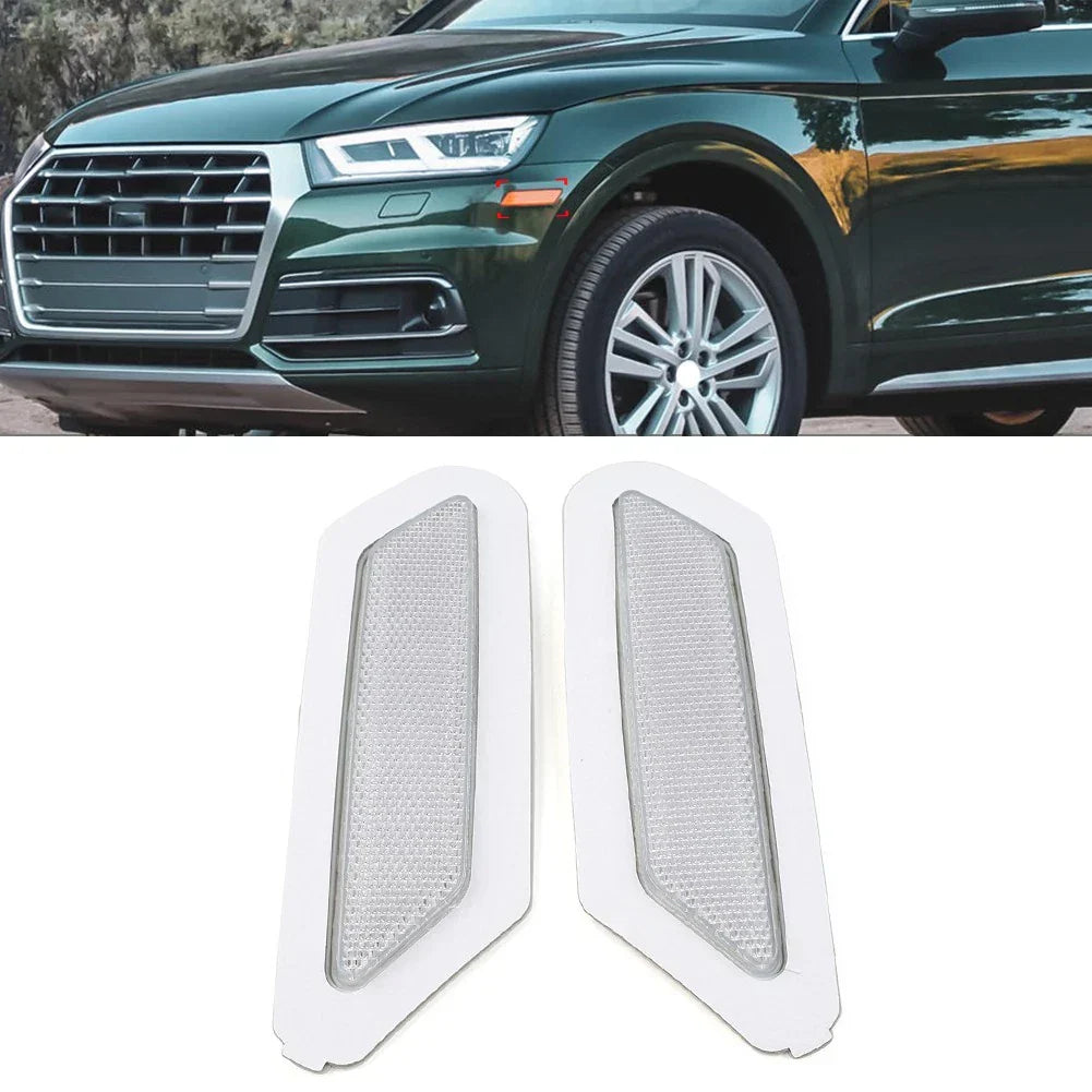 Front Bumper Reflector Turn Signal Light for Audi Q5 SQ5 (2018-2020)