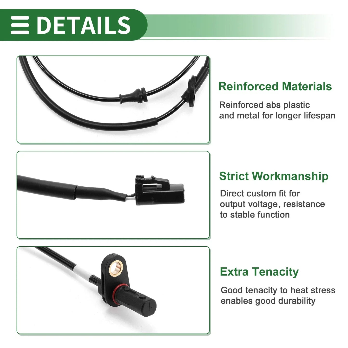 ABS Wheel Speed Sensor for Hyundai Elantra (2010-2013)