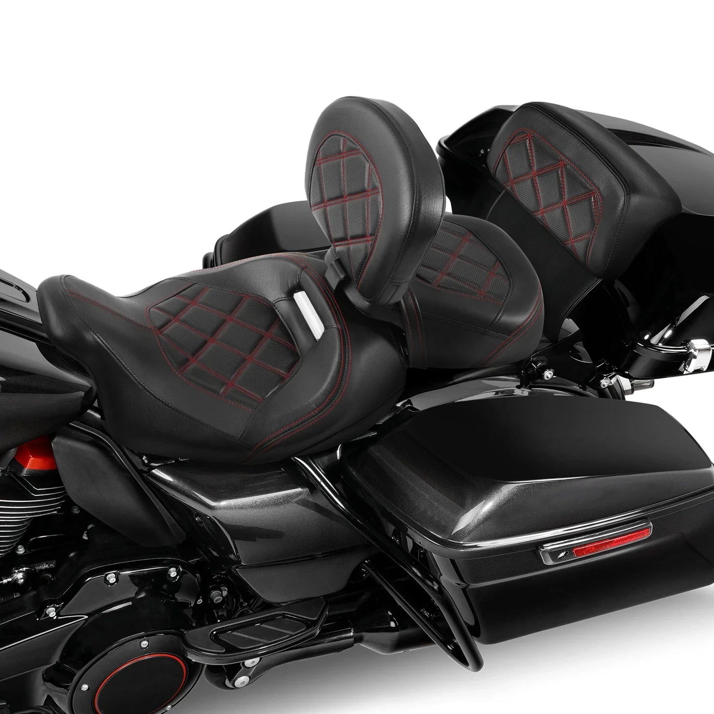 Driver & Passenger Seats Backrest for Harley Street Glide (2014-2023)