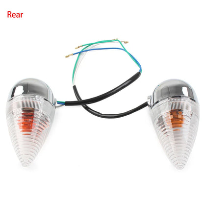 Clear Rear Turn Signal Light Lens for Yamaha XV1900 (2006-2013)
