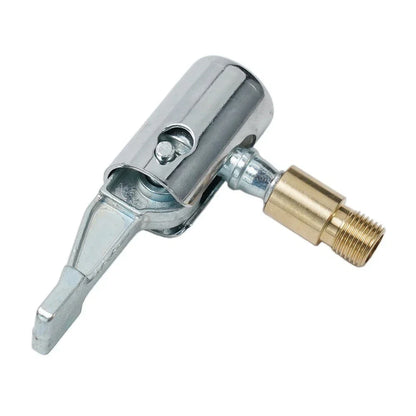 Locking Air Tyre Wheel Valve Clip Connector Brass for Trucks Campers