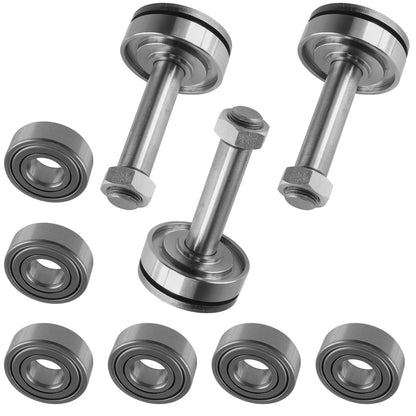 3x Spindle Shaft and Bearings Replacement for John Deere 165 (1988–2017)