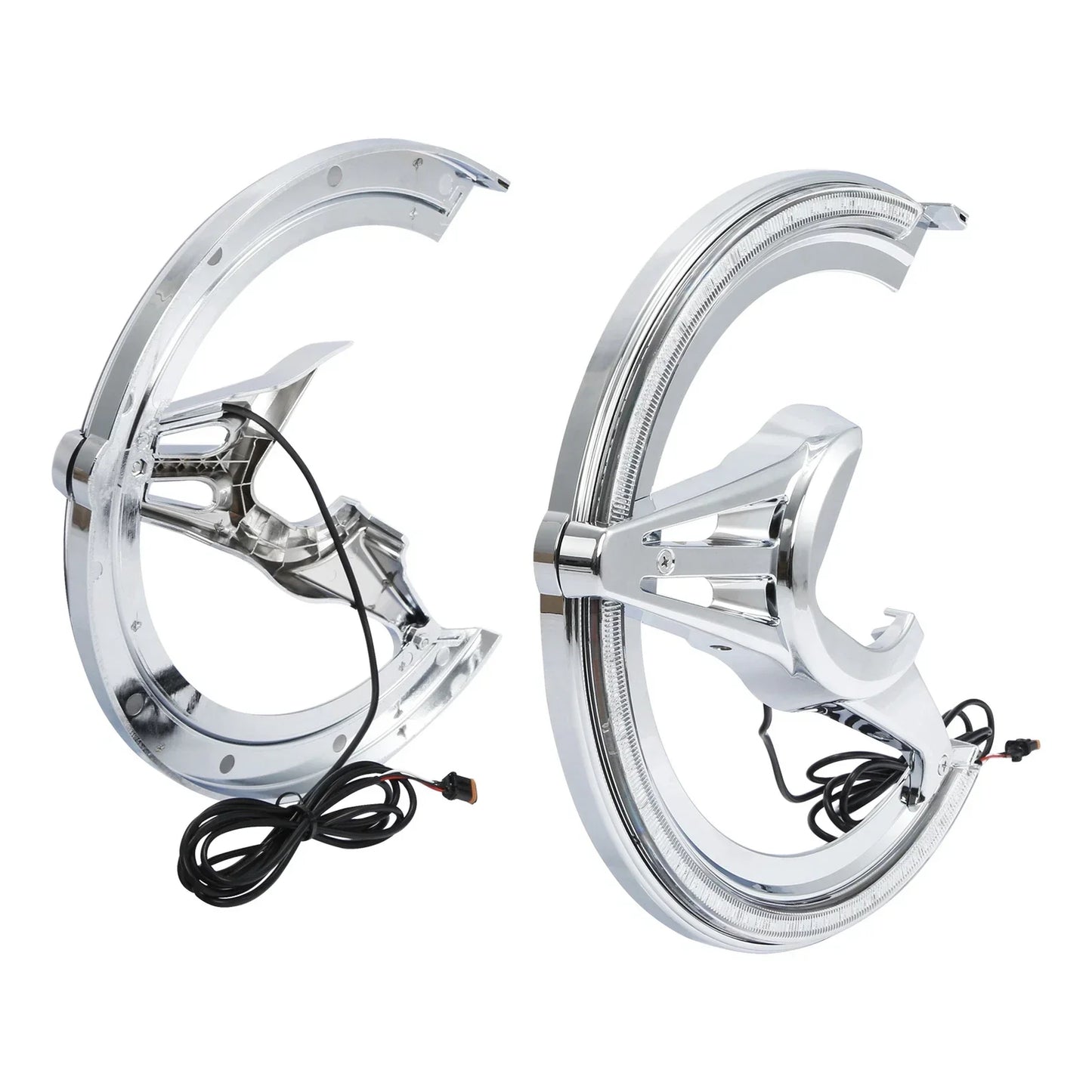 Brake Rotor Covers LED Lights for Honda Goldwing 1800 (2018-2025)