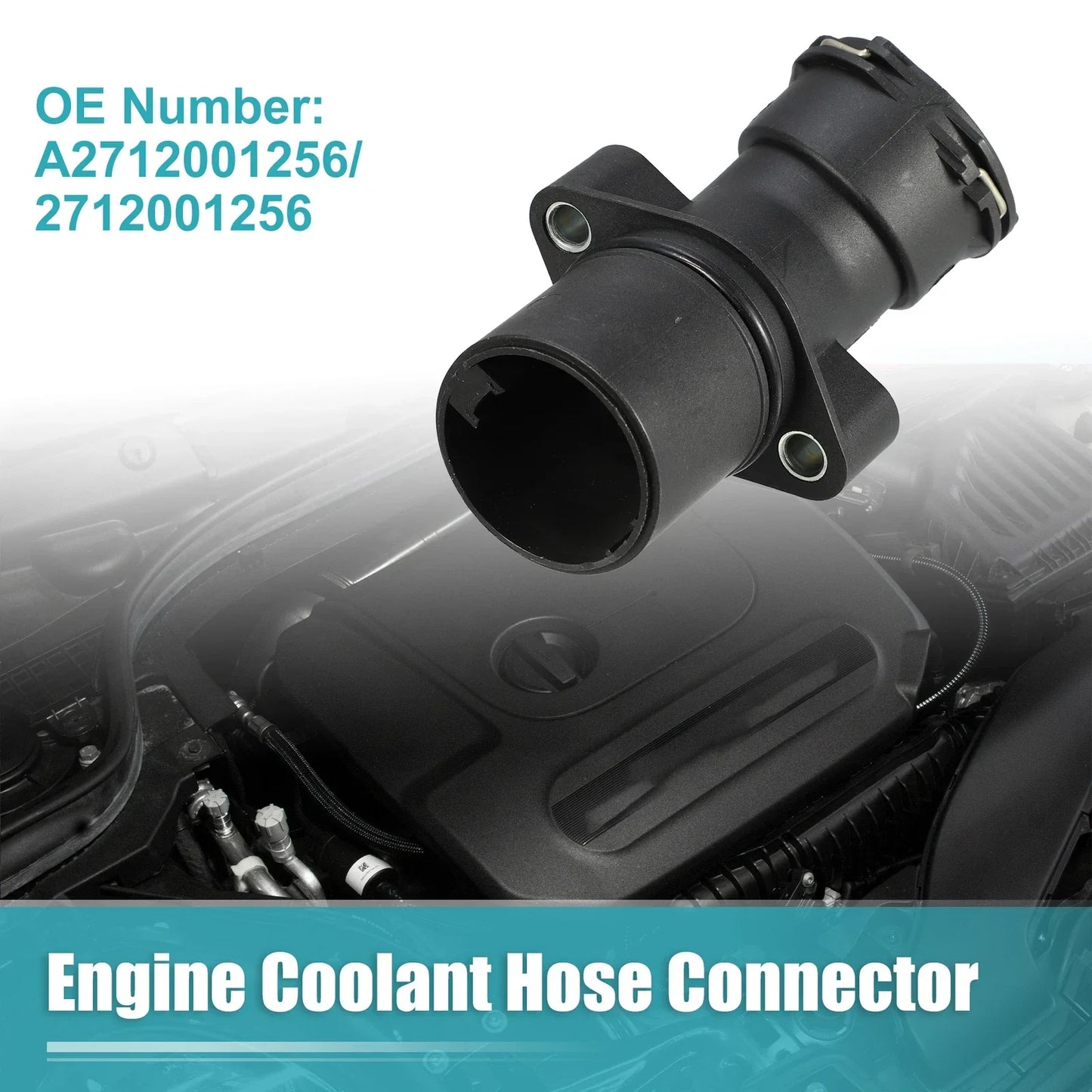 Engine Coolant Hose Connector for Mercedes-Benz C230 (2003-2005)