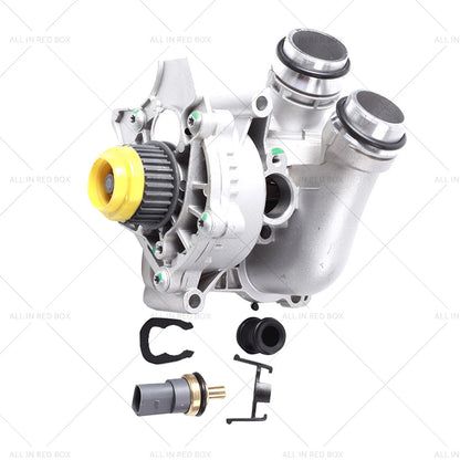 Water Pump Thermostat Kit for Audi A3 A4 Q3 TT 2.0L 1.8L TFSI (2013-2020)