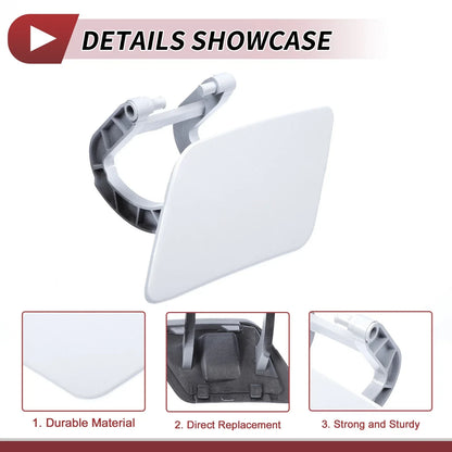 Front Left Bumper Headlight Washer Nozzle Cover for Mercedes-Benz S63 (2014-2020)