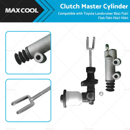 Clutch Master Cylinder for Toyota LandCruiser FJ40 FJ45 FJ60 HJ47 HJ60 (1960-1984)