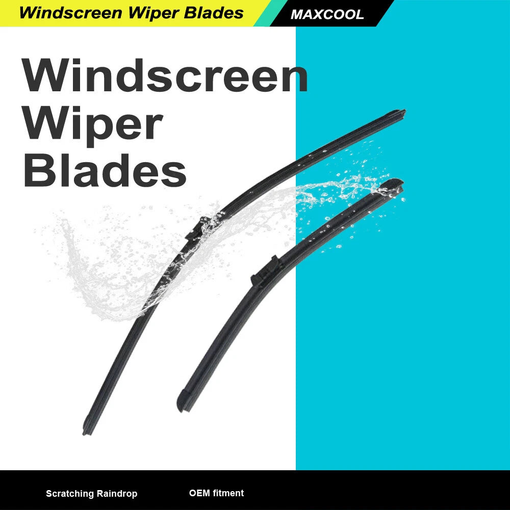 26" + 15" Aero Flat Wiper Blades for Ford Fiesta (2008-On)