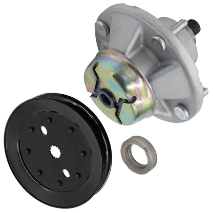 Blade Spindle Assembly with Pulley for John Deere 2025R 2027R 2032R 54"