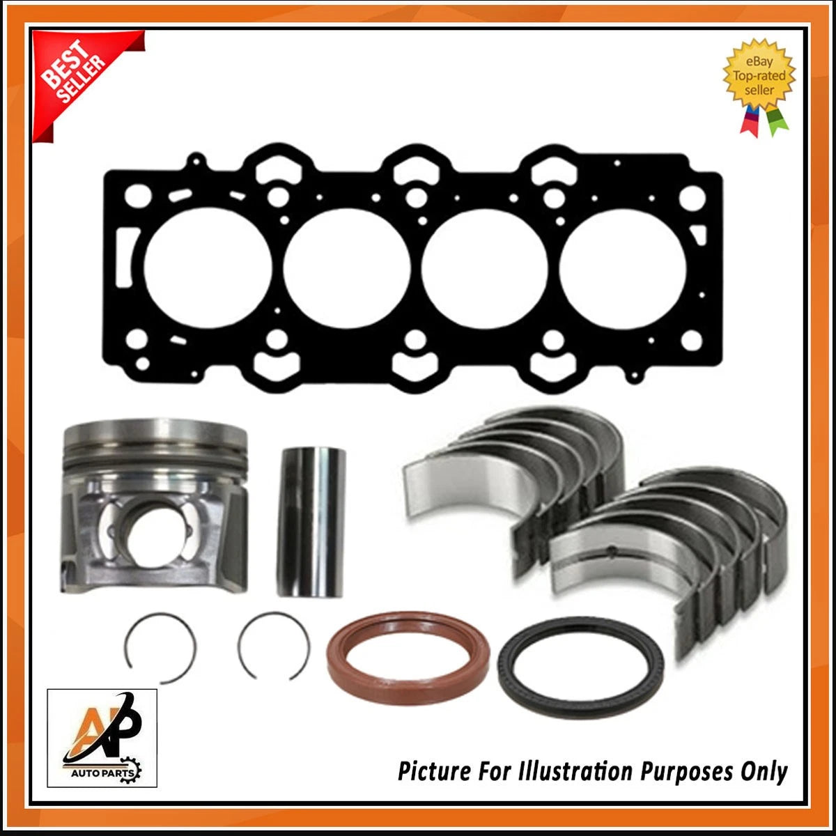 Engine Bearing Set Replacement for Kia Sportage 1.7 CRDi (2011–2018)