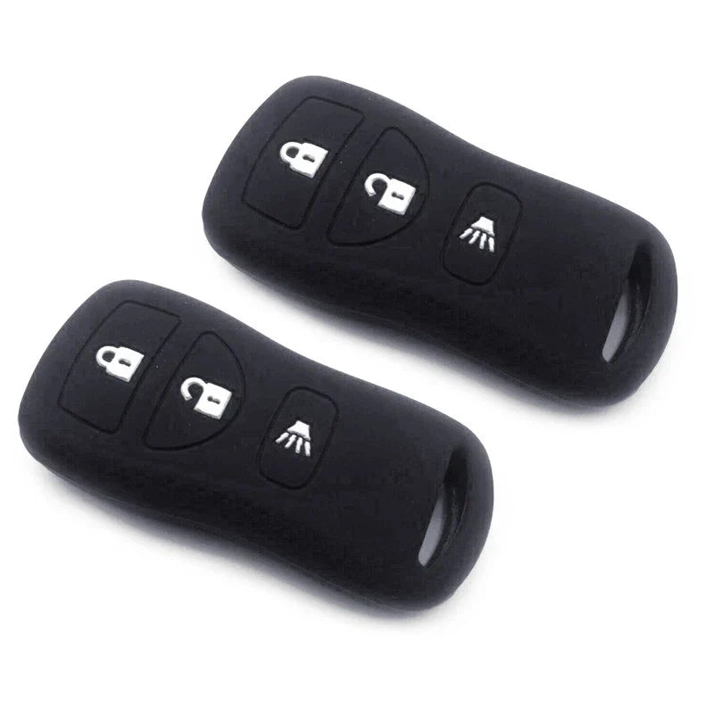 2 x 3 Button Car Remote Key Cover Case for Nissan Xterra Pathfinder (2000-2015)