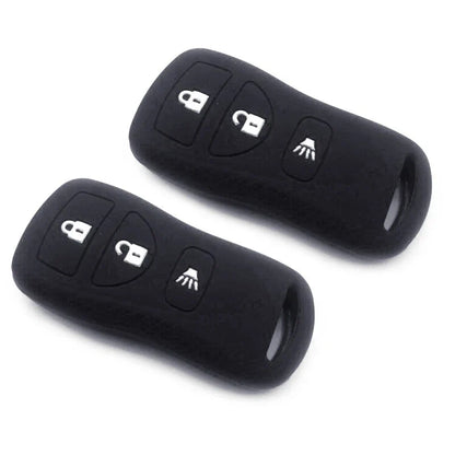 2 x 3 Button Car Remote Key Cover Case for Nissan Xterra Pathfinder (2000-2015)