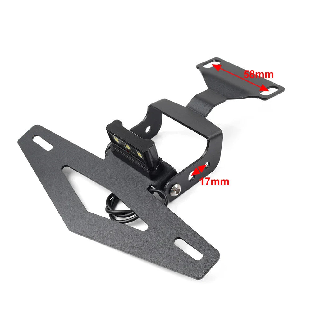 Rear License Plate Holder Tail Tidy for Trident 660 (2021-2024)