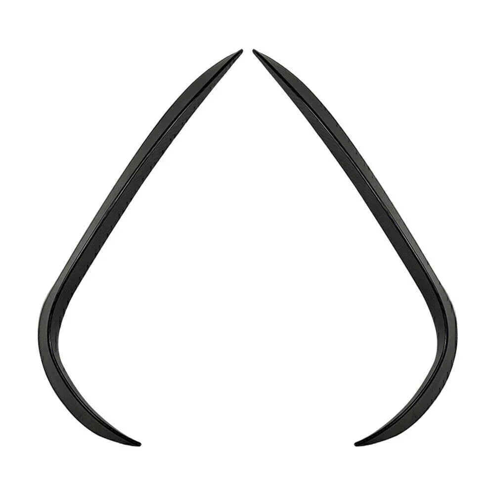 Carbon Black Front Bumper Lip Spoiler for Mercedes Benz GLB X247 (20-21)