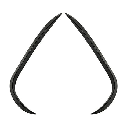 Carbon Black Front Bumper Lip Spoiler for Mercedes Benz GLB X247 (20-21)