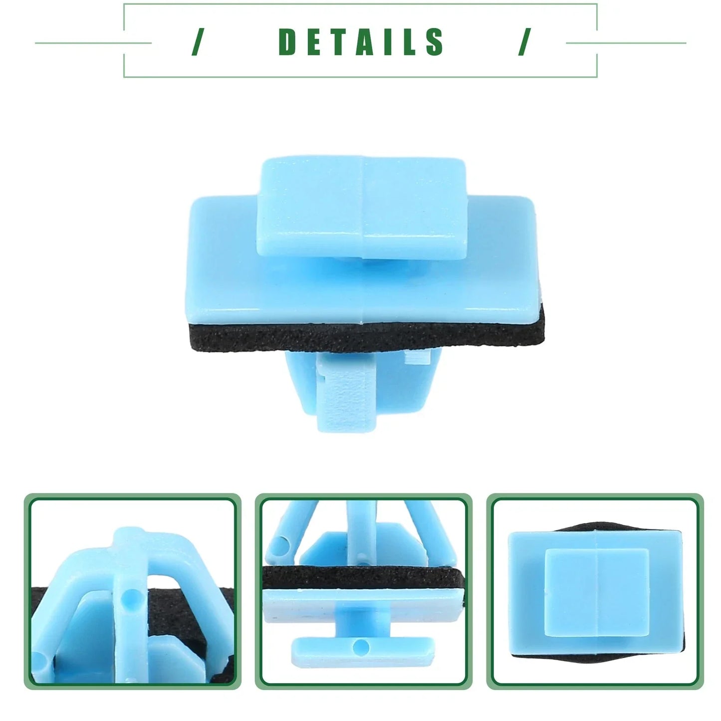 Wheel Opening Retainer Clips 2 x for Hyundai Santa Fe (2013-2021)