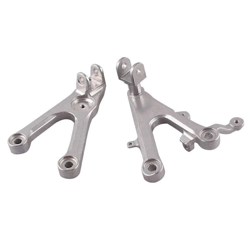 Front Footpegs Footrests Brackets for Yamaha YZF R6 (2003-2010)