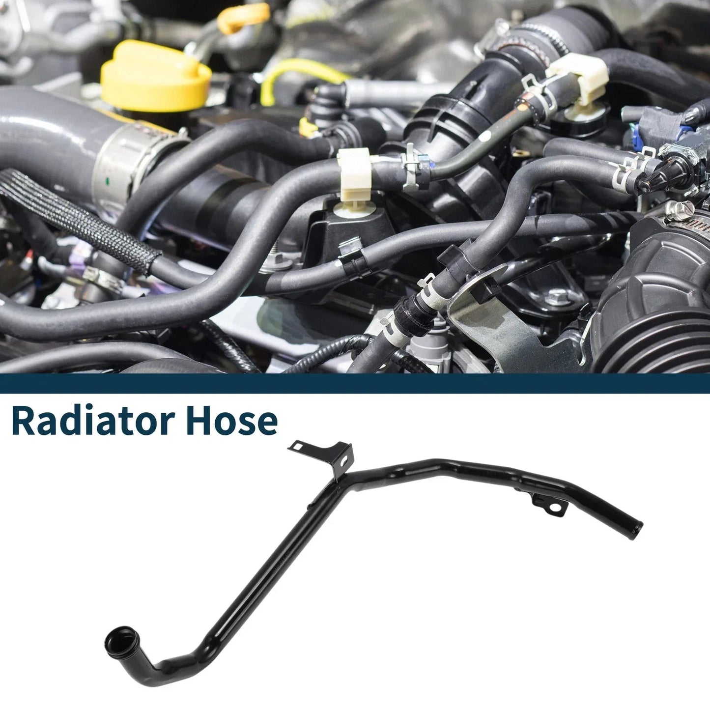 Radiator Hose for Honda Accord 2003-2005 (2 x Iron Coolant Pipes)