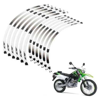 19" Rim Wheel Stickers White for Honda CRF 450R 2002-2021, CRF 250R 2003-2021
