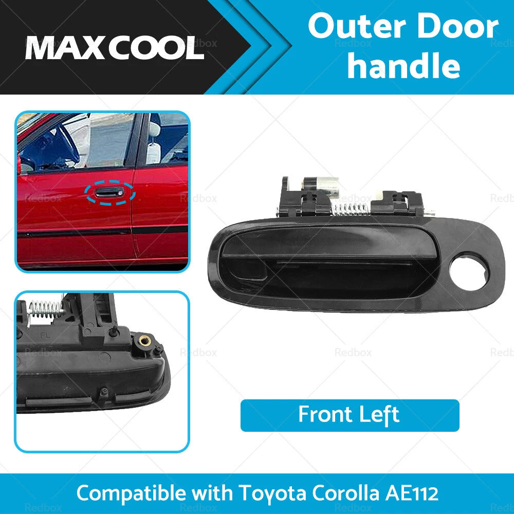 Front Left Outside Outer Door Handle for Toyota Corolla AE112 (1998-2001)