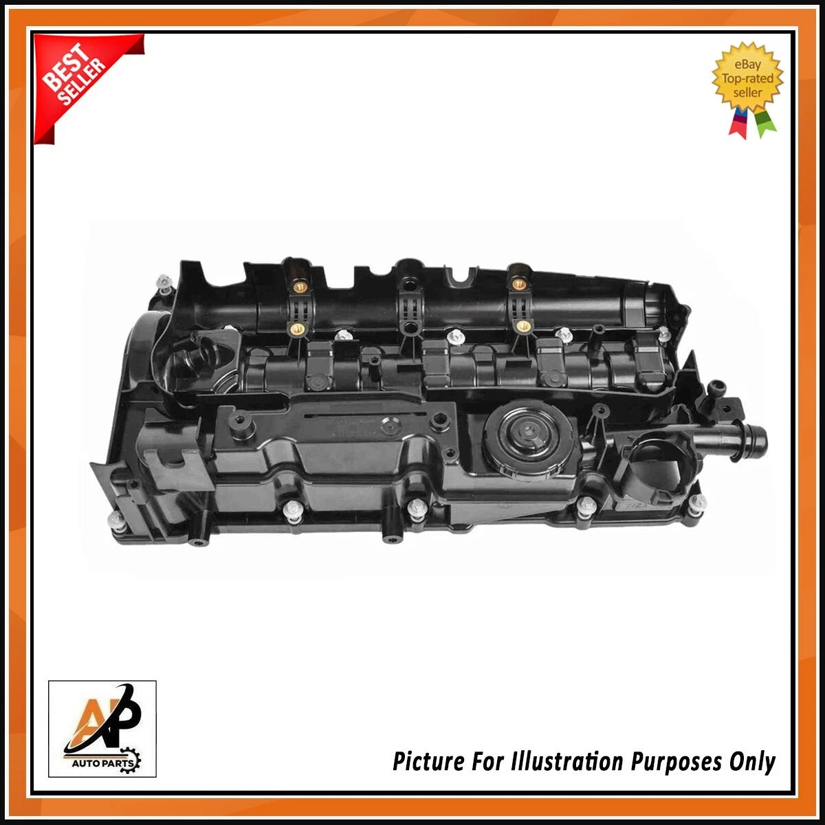 Cylinder Head Cover with Gasket Replacement for BMW 1 Series 1.6 (2004–2013)