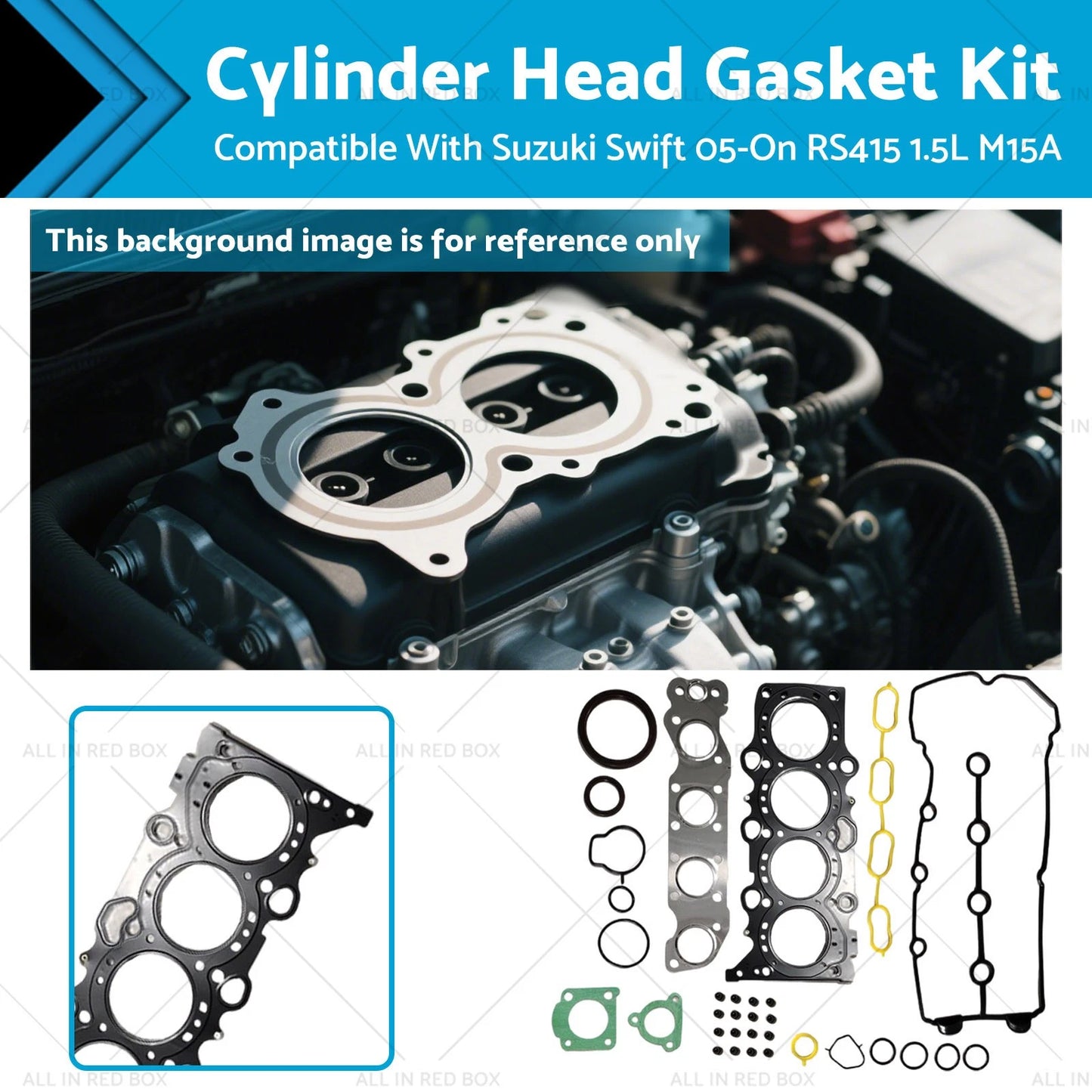 Cylinder Head Gasket Kit for Suzuki Swift (2005-On)