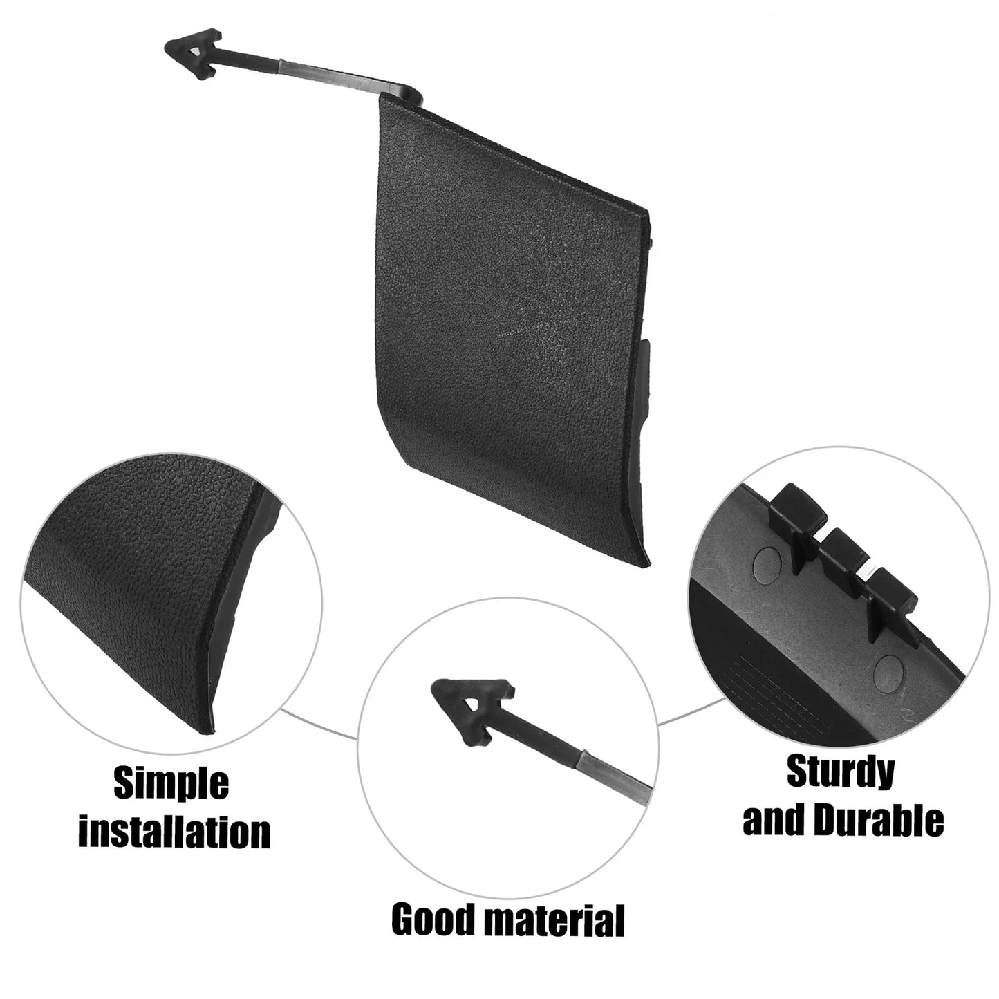 Rear Bumper Tow Eye Hook Cover for Mercedes-Benz GLC 300 (2016-2023)