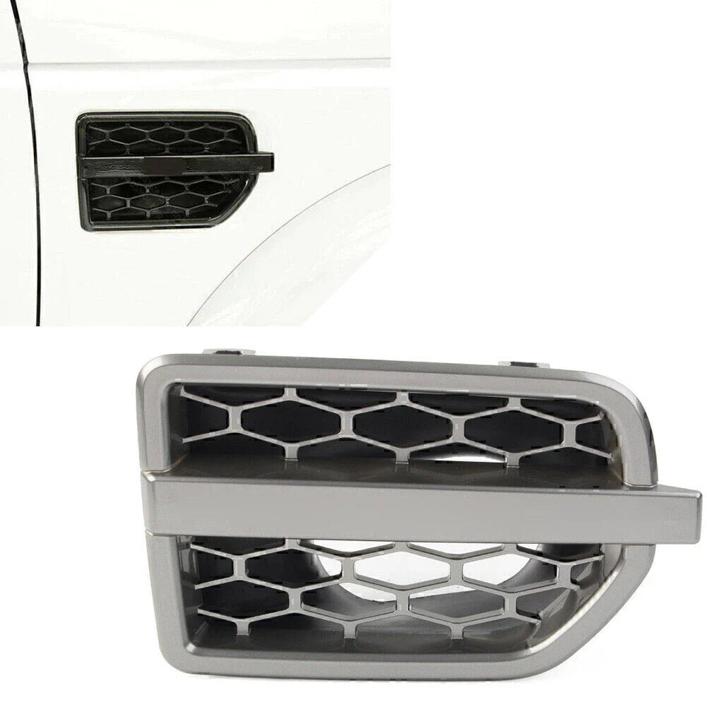 Gray Right Front Grille Air Intake Vent for Land Rover LR4 (2010-2016)