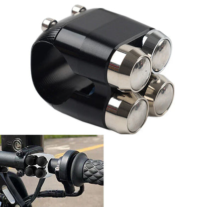 1" Handlebar Horn Turn Signal Light Control Switch for Harley Bobber