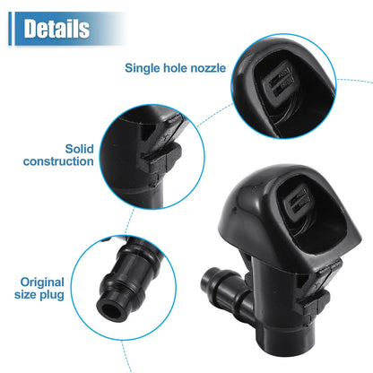 Front Windshield Washer Nozzles for Honda Pilot (2009-2015) - 2 x 76810-SZA-A01