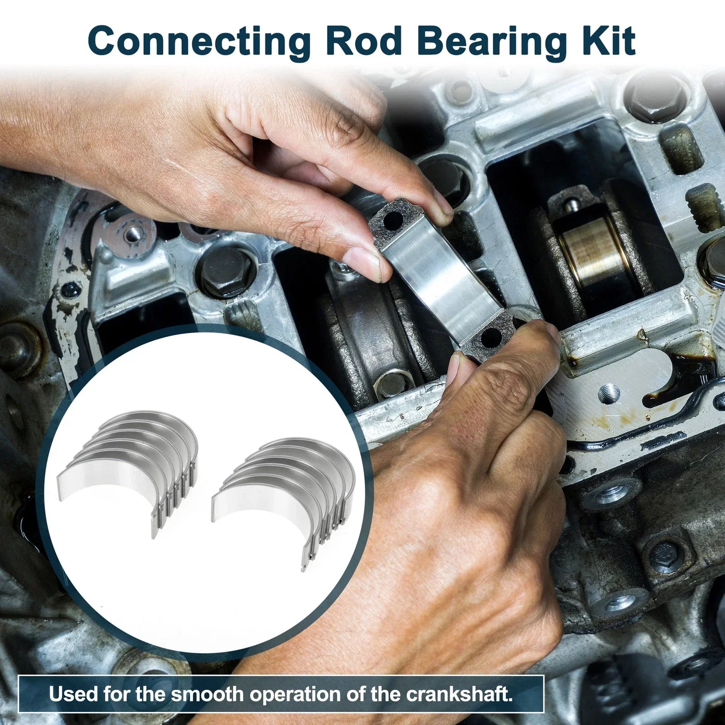 Connecting Rod Bearing Set 12 x for Mercedes-Benz (A2720300060)