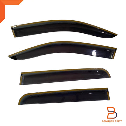 Rain Shield Wind Deflector for Toyota Hilux Ute 2005-2014 Dual Cab