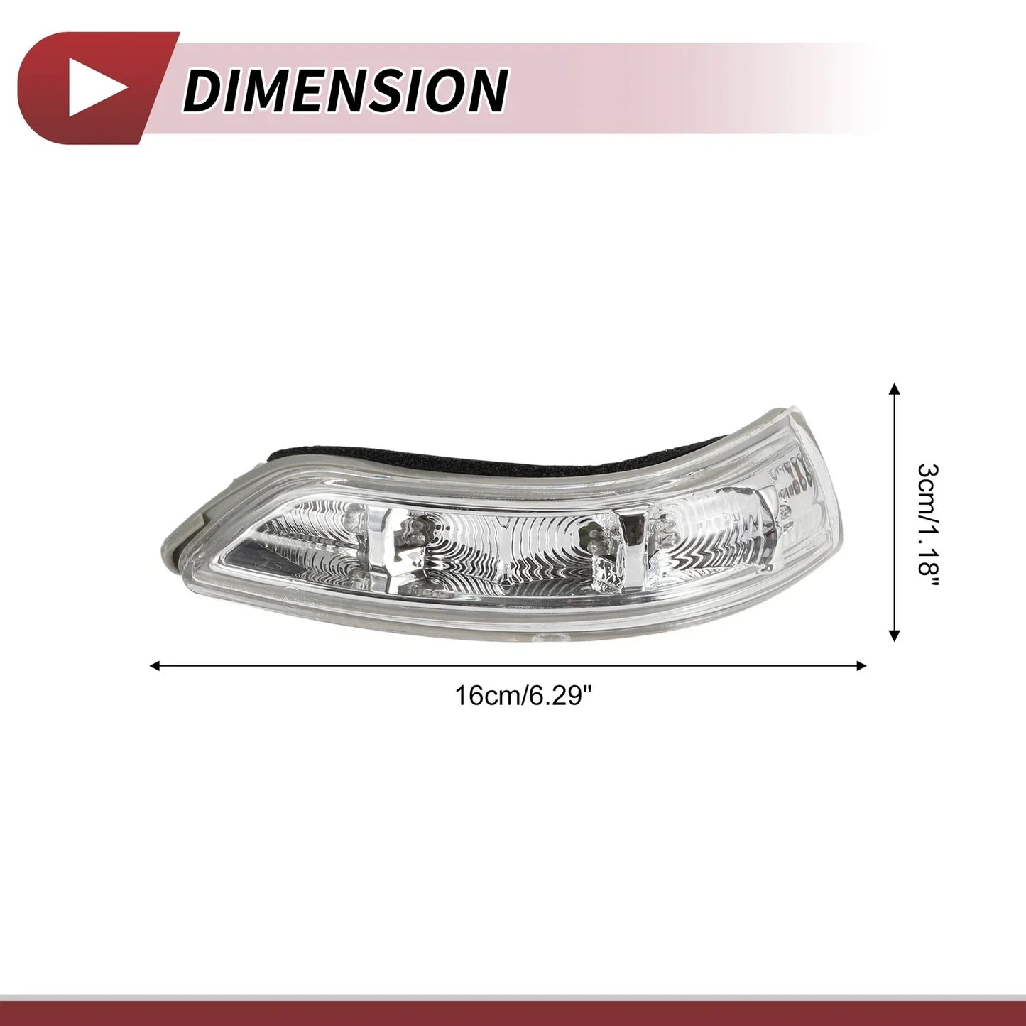Car Mirror Turn Signal Light for Hyundai Azera 2006-2010 Left LED