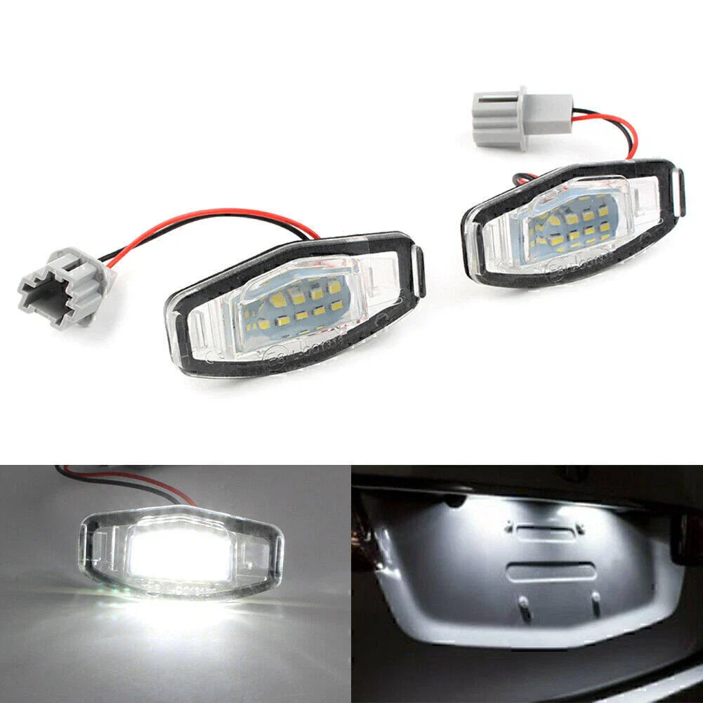 Canbus Error Free License Plate LED Lights for Honda Accord, Civic, Acura TL (2003-2012)
