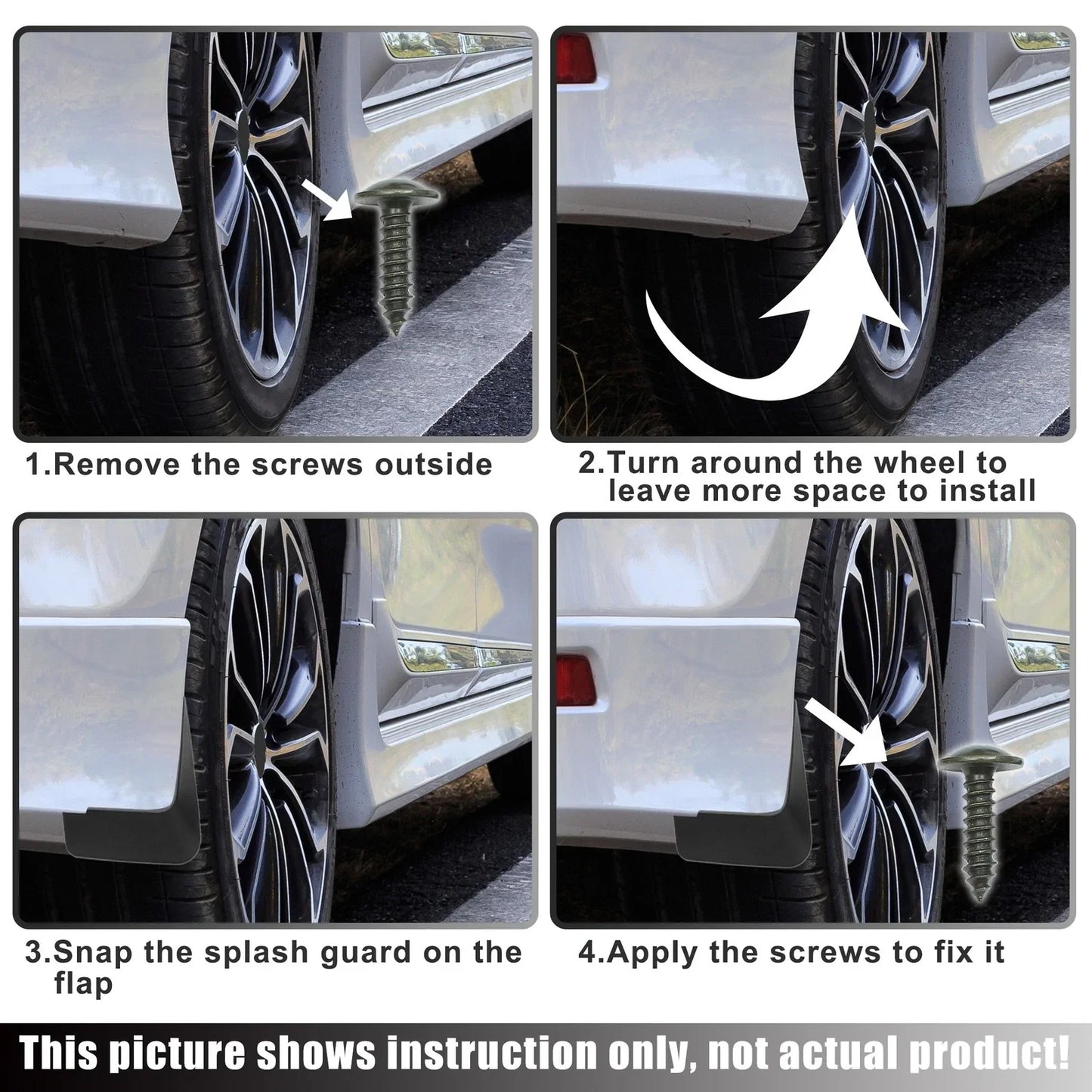 Fender Protection Set for Hyundai Tucson (2022-2023)