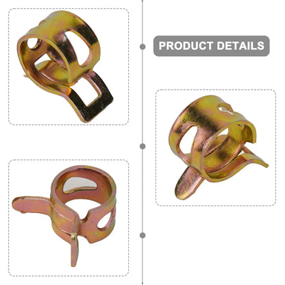 Spring Clip 3/8 10mm Air Fuel Line Vacuum Hose Chainsaw Clamp for Chainsaw