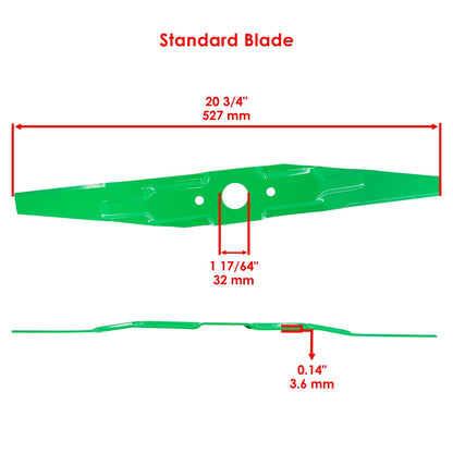 Deck Blade Replacement 21 Inch for Honda HRR216 K10 K11 (2010–2011)