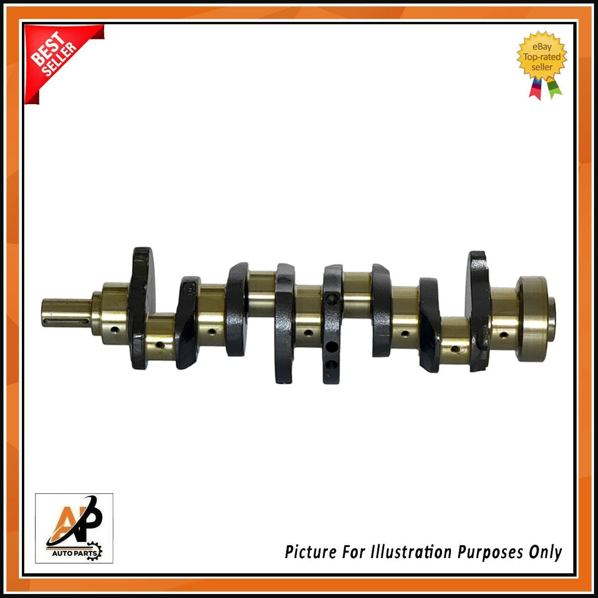 Crankshaft Heavy Duty Replacement for Isuzu Rodeo D Max 2.5 (2008–2017)